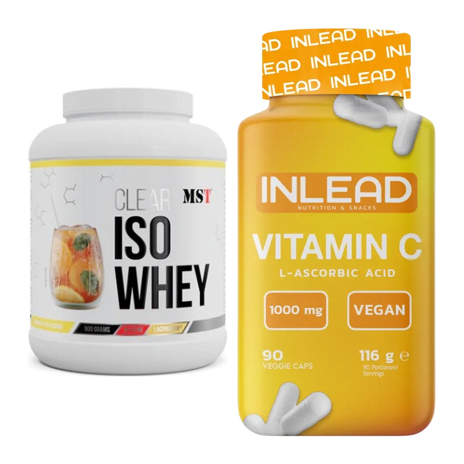 Basis-Set: MST Iso Clear + INLEAD Vitamin C – alle enthaltenen Artikel