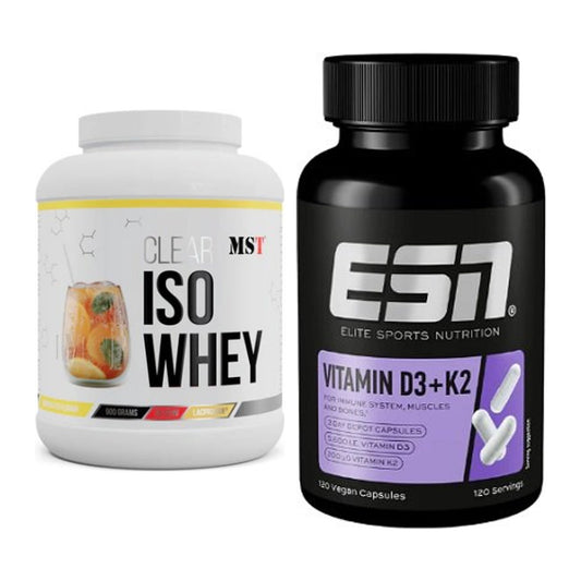 Basis-Set: MST Iso Clear + ESN Vitamin D3 + K2 – alle enthaltenen Artikel