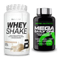 Basis-Set: BioTech Whey Shake + Scitec Mega Daily One Plus – alle enthaltenen Artikel