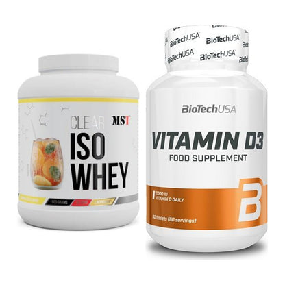 Basis-Set: MST Iso Clear + BioTech Vitamin D3 – alle enthaltenen Artikel