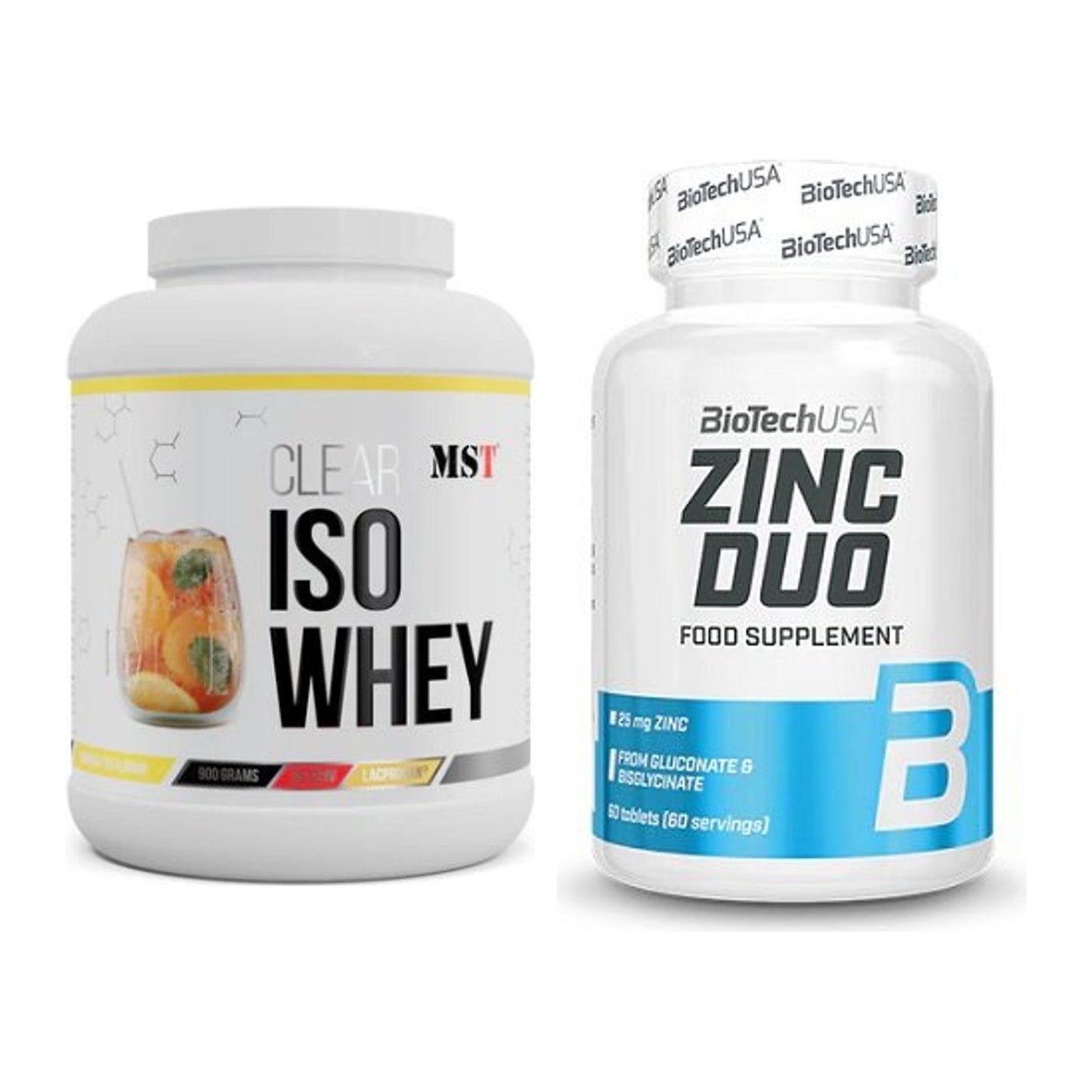 Basis-Set: MST Iso Clear + BioTech Zinc Duo – alle enthaltenen Artikel