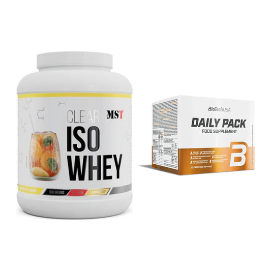 Basis-Set: MST Iso Clear + BioTech Daily Packs 30 Packs – alle enthaltenen Artikel