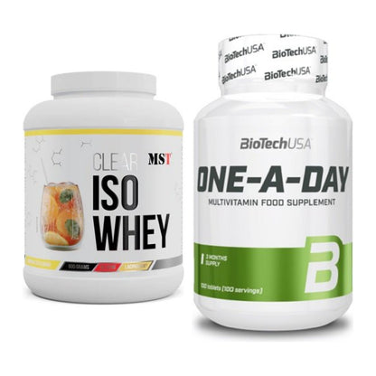 Basis-Set: MST Iso Clear + BioTech One A Day 100 Tabl. – alle enthaltenen Artikel