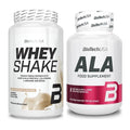 Basis-Set: BioTech Whey Shake + BioTech ALA alpha lipoic acid – alle enthaltenen Artikel