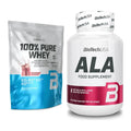 Basis-Set: BioTech 100% Pure Whey + BioTech ALA alpha lipoic acid – alle enthaltenen Artikel