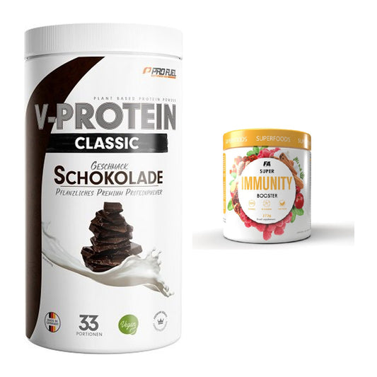Basis-Set: ProFuel VEGAN PROTEIN + FA Nutrition Wellnes Line Super – alle enthaltenen Artikel