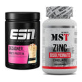 Basis-Set: ESN Designer Whey + MST Zinc Chelate Bisglycinate – alle enthaltenen Artikel