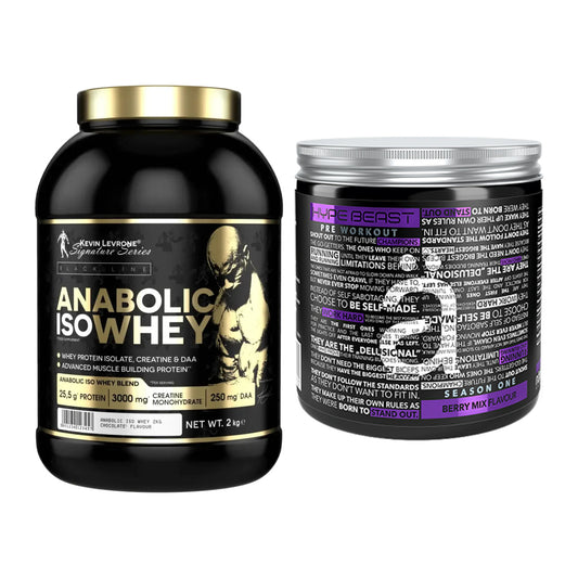 Basis-Set: Kevin Levrone Anabolic Iso Whey + Nanosupps Hype Beast – alle enthaltenen Artikel