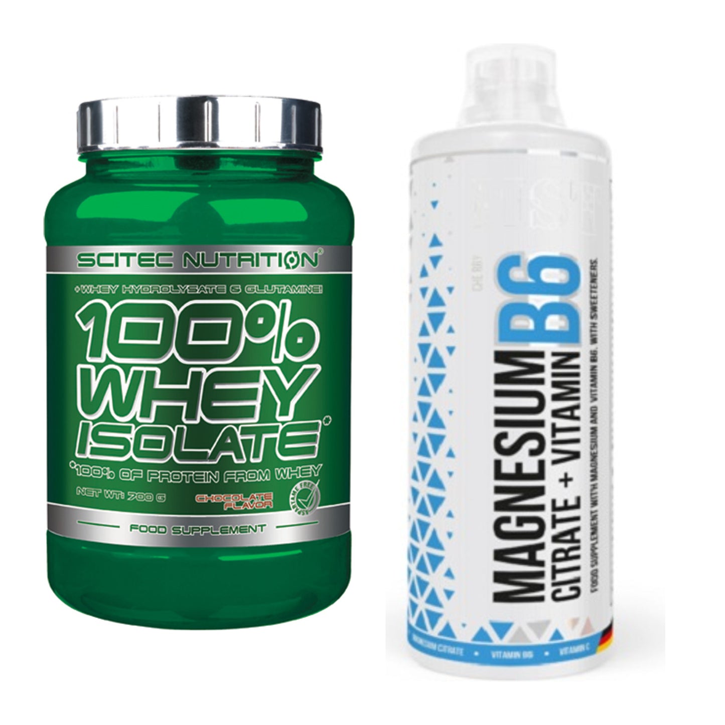 Basis-Set: Scitec Whey Isolate + MST Magnesium B6 – alle enthaltenen Artikel
