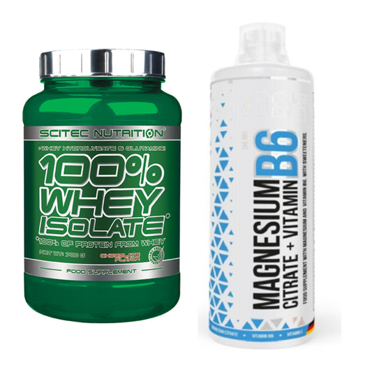 Basis-Set: Scitec Whey Isolate + MST Magnesium B6 – alle enthaltenen Artikel