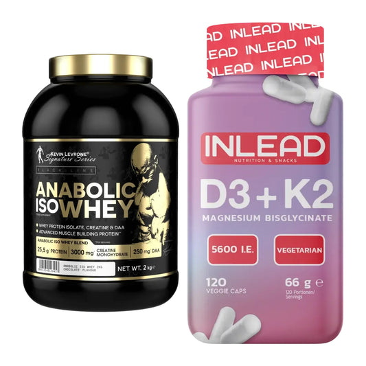 Basis-Set: Kevin Levrone Anabolic Iso + INLEAD Vitamin D3 + K2 – alle enthaltenen Artikel