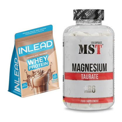Basis-Set: INLEAD Whey Protein + MST Magnesium Taurat – alle enthaltenen Artikel