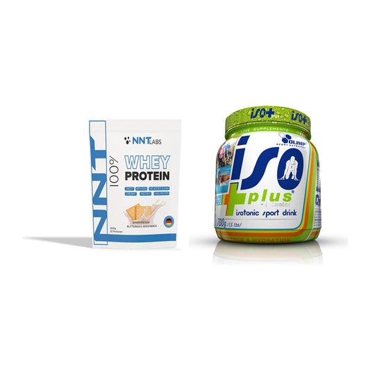Basis-Set: NNT Whey + Olimp Iso Plus – alle enthaltenen Artikel