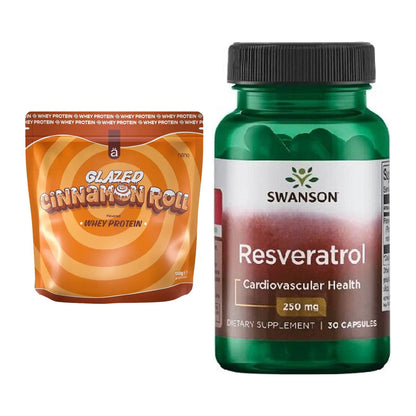 Basis-Set: Nanosupps Whey Protein + Swanson Resveratrol – alle enthaltenen Artikel