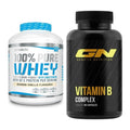 Basis-Set: BioTech 100% Pure Whey + GN Vitamin B-Complex – alle enthaltenen Artikel