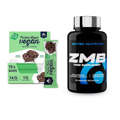Basis-Set: Multipower Vegan Protein Layer Bar + Scitec ZMB – alle enthaltenen Artikel