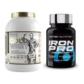 Basis-Set: Kevin Levrone Gold Whey + Scitec Iron Pro – alle enthaltenen Artikel