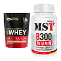 Basis-Set: ON Whey Gold Standard + MST B300 B-Complex 100 Pills – alle enthaltenen Artikel