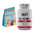 Basis-Set: INLEAD Whey Protein + MST Vitamin D3 + K2 + MK-7 – alle enthaltenen Artikel