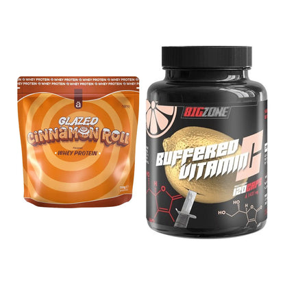 Basis-Set: Nanosupps Whey Protein + Big Zone Buffered Vitamin C – alle enthaltenen Artikel