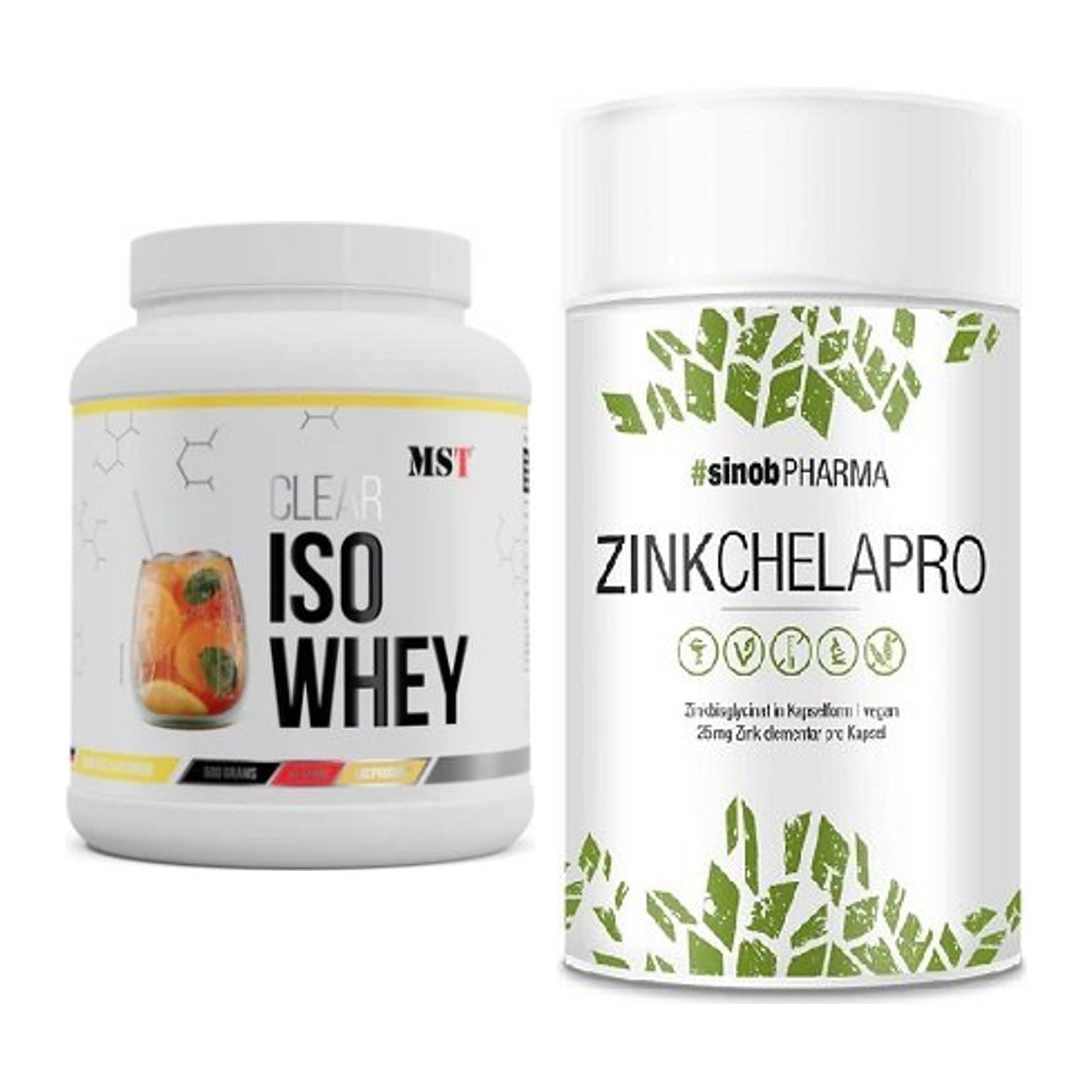 Basis-Set: MST Iso Clear + Sinob Zink Chelapro – alle enthaltenen Artikel
