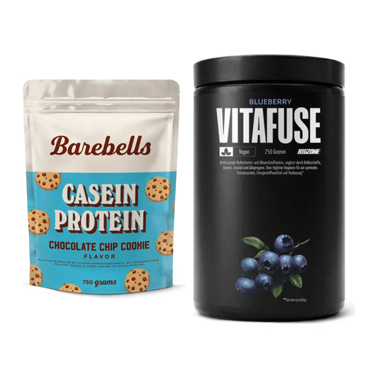 Basis-Set: Barebells Casein Protein + Big Zone Vitafuse – alle enthaltenen Artikel