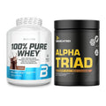 Basis-Set: BioTech 100% Pure Whey + Dedicated Alpha Triad 180 Tabl. – alle enthaltenen Artikel