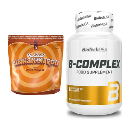 Basis-Set: Nanosupps Whey Protein + BioTech B Complex 60 Tabl. – alle enthaltenen Artikel