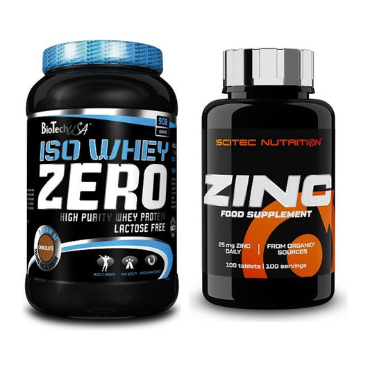 Basis-Set: BioTech Iso Whey Zero + Scitec Zinc – alle enthaltenen Artikel