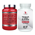 Basis-Set: Scitec 100% Whey Professional + #GYMJUICE ZINC Bisglycinate – alle enthaltenen Artikel
