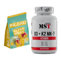 Basis-Set: INLEAD Clear Whey Isolate + MST Vitamin D3 + K2 + MK-7 – alle enthaltenen Artikel