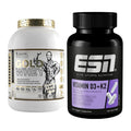 Basis-Set: Kevin Levrone Gold Whey + ESN Vitamin D3 + K2 – alle enthaltenen Artikel