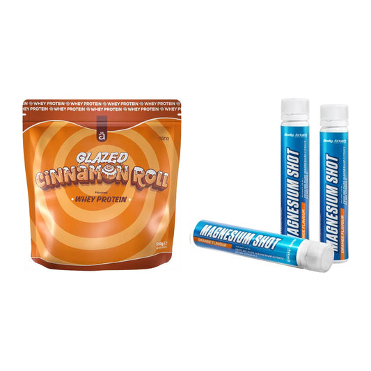 Basis-Set: Nanosupps Whey Protein + Body Attack Magnesium Shots – alle enthaltenen Artikel
