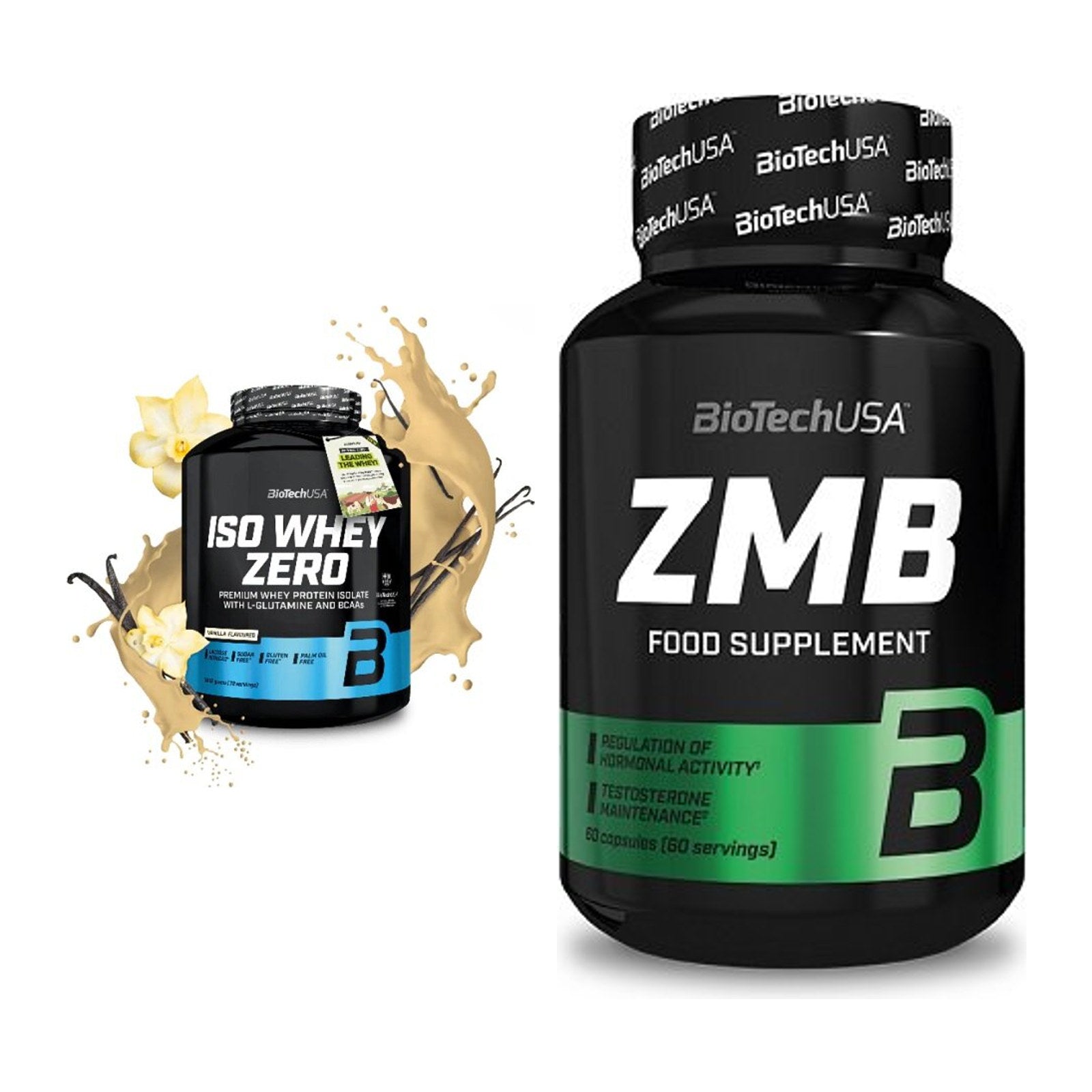 Basis-Set: BioTech Iso Whey Zero + BioTech ZMB – alle enthaltenen Artikel