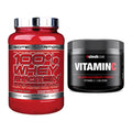 Basis-Set: Scitec 100% Whey + Sinob Vitamin C Calcium – alle enthaltenen Artikel