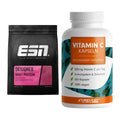 Basis-Set: ESN Designer Whey + ProFuel Vitamin C gepuffert – alle enthaltenen Artikel