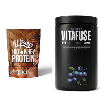 Basis-Set: Wispy Whey 100% + Big Zone Vitafuse – alle enthaltenen Artikel