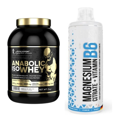 Basis-Set: Kevin Levrone Anabolic Iso Whey + MST Magnesium B6 – alle enthaltenen Artikel