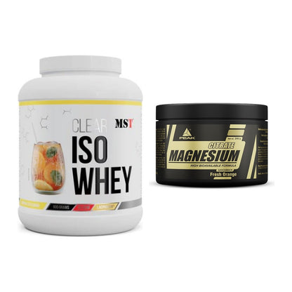 Basis-Set: MST Iso Clear + Peak Magnesium Citrat – alle enthaltenen Artikel