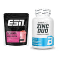 Basis-Set: ESN Designer Whey + BioTech Zinc Duo – alle enthaltenen Artikel