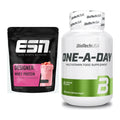 Basis-Set: ESN Designer Whey + BioTech One A Day 100 Tabl. – alle enthaltenen Artikel