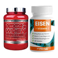 Basis-Set: Scitec 100% Whey + ProFuel EISEN + nat. Vitamin – alle enthaltenen Artikel