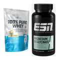 Basis-Set: BioTech 100% Pure Whey + ESN Magnesium Bisglycinate – alle enthaltenen Artikel