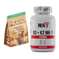 Basis-Set: INLEAD Vegan Protein + MST Vitamin D3 + K2 + MK-7 – alle enthaltenen Artikel