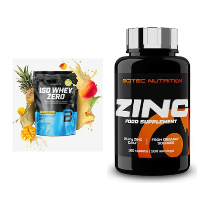 Basis-Set: BioTech Iso Whey Zero + Scitec Zinc – alle enthaltenen Artikel