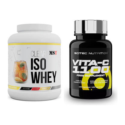 Basis-Set: MST Iso Clear + Scitec Vitamin C 1100 – alle enthaltenen Artikel