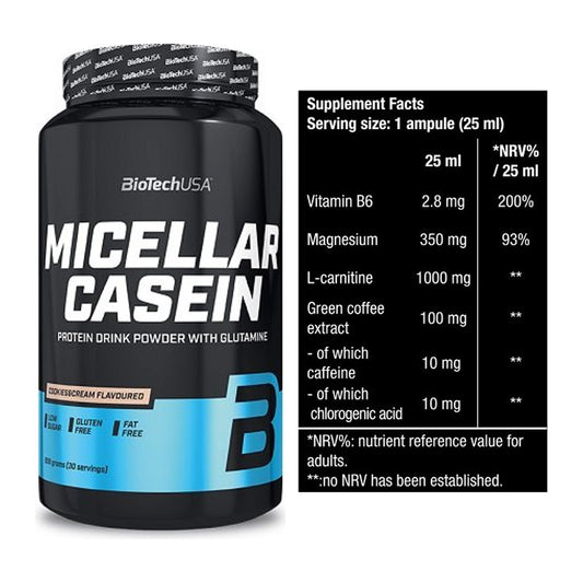Basis-Set: BioTech Micellar Casein + BioTech Magna Shot – alle enthaltenen Artikel