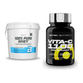 Basis-Set: BioTech 100% Pure Whey + Scitec Vitamin C 1100 – alle enthaltenen Artikel