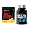 Basis-Set: Body Attack 100% Whey Protein + Scitec Iron Pro – alle enthaltenen Artikel