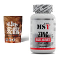 Basis-Set: Wispy Whey 100% + MST Zinc Chelate Bisglycinate – alle enthaltenen Artikel